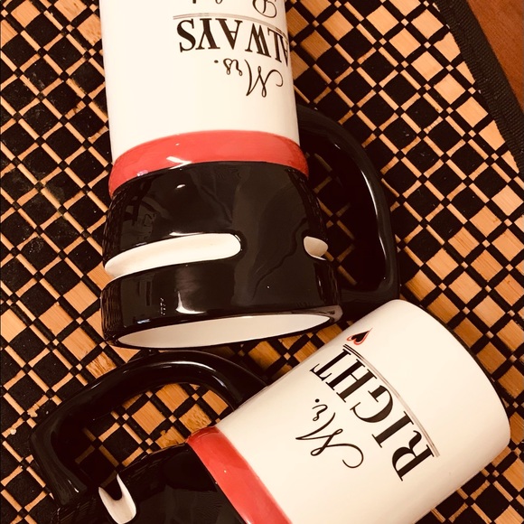 Mr RIGHT ♥️ AND MRS ALWAYS RIGHT ♥️ coffee Mug/cup - Picture 5 of 6